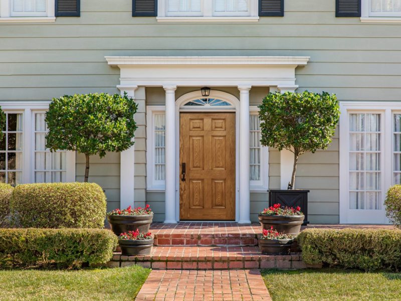 Classic Oak MASTERGRAIN Door in Tea with Milk stain color - O277