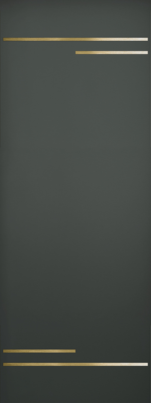 Contemporary Edge Smooth Stainless Inlay - E609