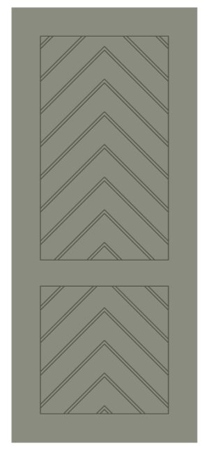 Madeline - Contemporary Edge Smooth Engraved - E904