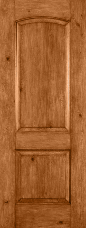 Rustic Knotty Alder 2-Panel - KA165