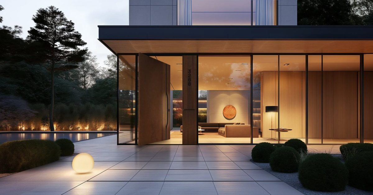 MG Divide Walnut Pivot Door System Antique Barrel Horizontal