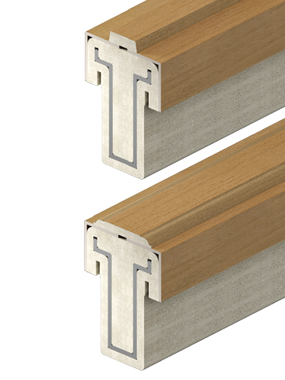 Composite Reinforced Mull Post