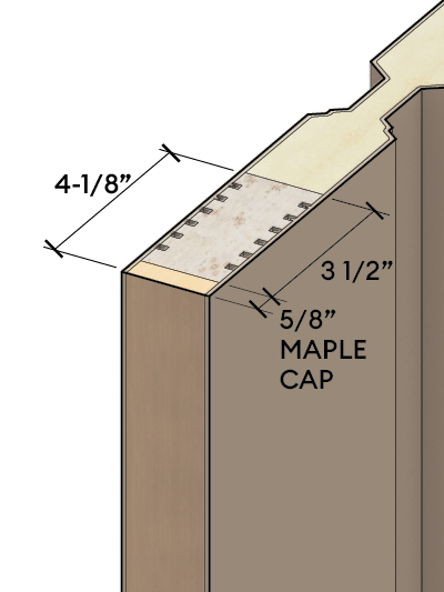 Engineered Wood with Hardwood Cap