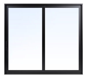 Lift and Slide Patio Door by MASTERGRAIN - 2 panels - Black