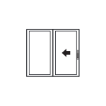 Lift & Slide Sliding Patio Door - Sliding Door Right - MASTERGRAIN Patio Door